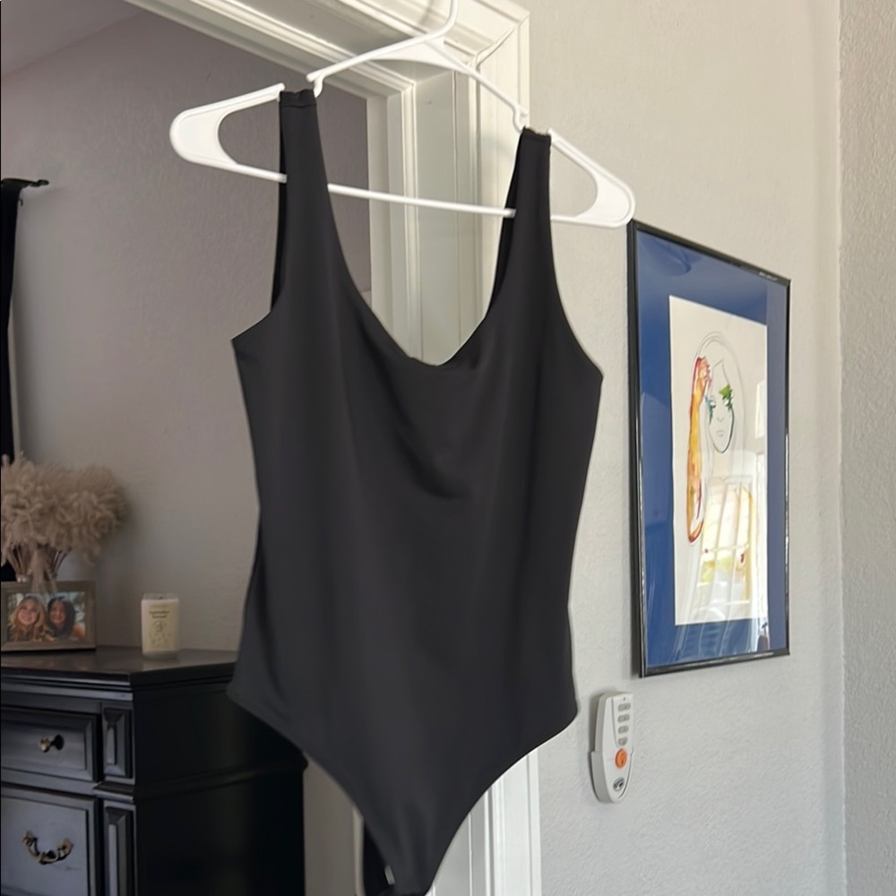 Black One-Piece Bodysuit from Express